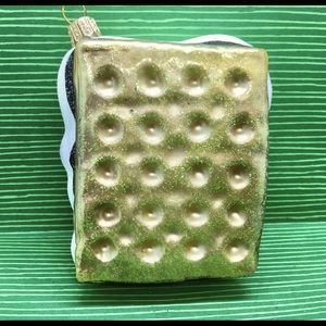 Polish Glass Large S’mores Christmas Ornament